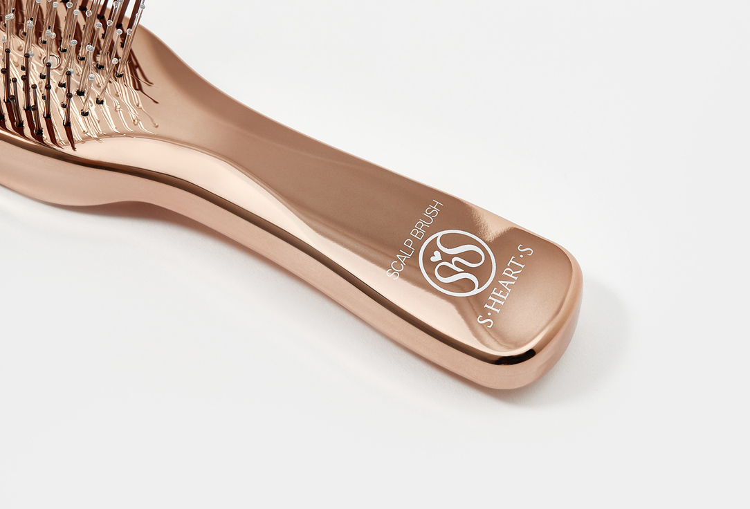 S-Heart-S Gift Set: Brush, Stand, Zipper Case world model long Pink gold 1 pcs S-Heart-S Gift Set: Brush, Stand, Zipper Case world model long