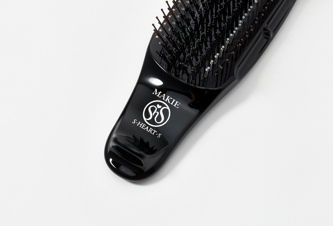 S-Heart-S Scalp Brush Makie Black