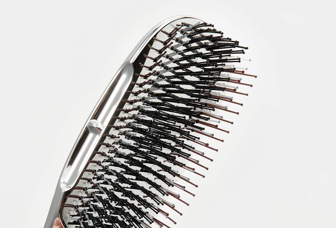 S-Heart-S Scalp Brush Makie Silver