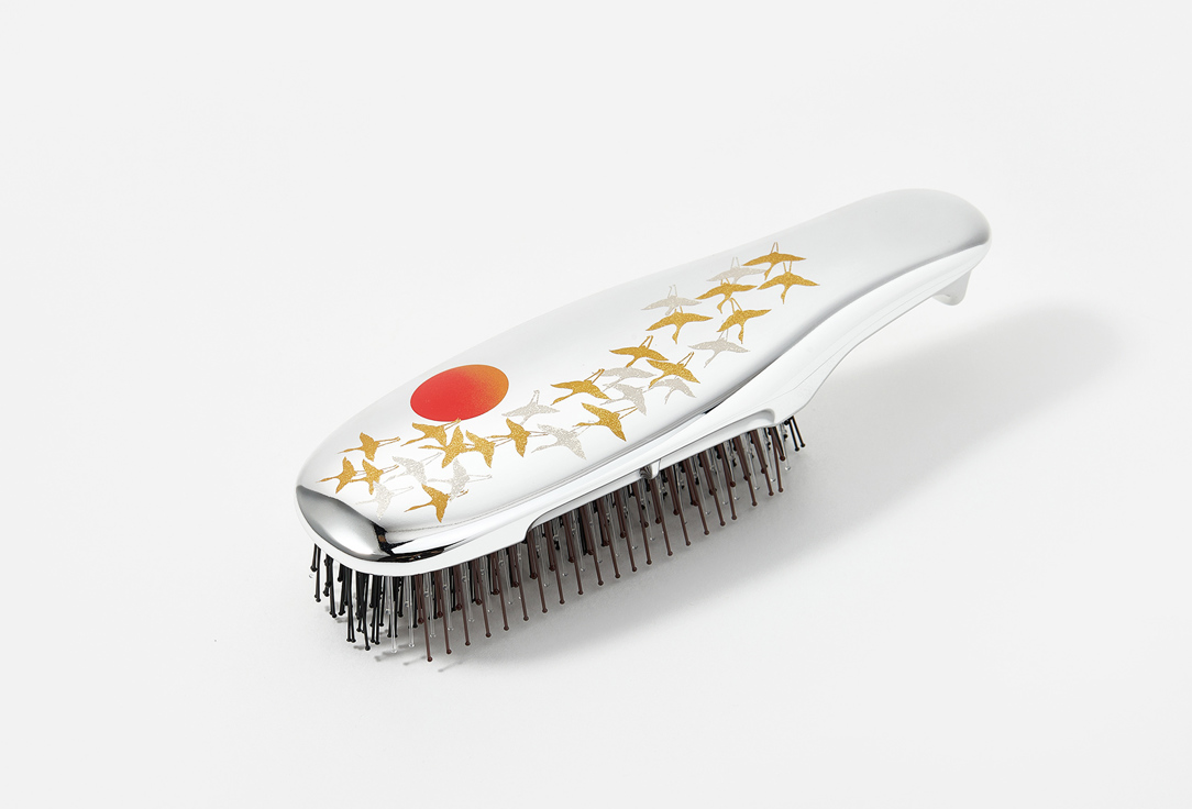 S-Heart-S Scalp Brush Makie Silver