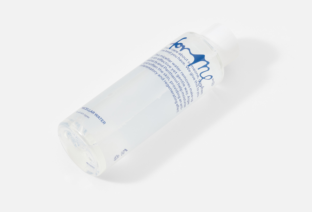 For me by gold apple Micellar water Quickly and gently