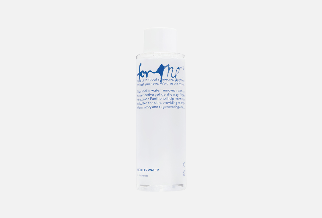 For me by gold apple Micellar water Quickly and gently