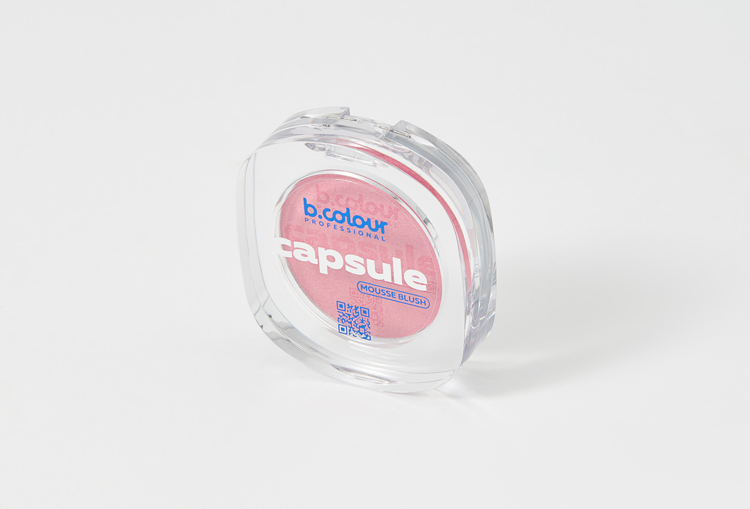 B.COLOUR PROFESSIONAL Velvet Mousse Blush 3-in-1 CAPSULE 01, Ice rose 3 g B.COLOUR PROFESSIONAL Velvet Mousse Blush 3-in-1 CAPSULE