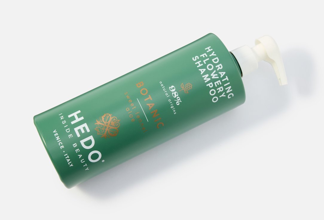 Hedo Moisturizing shampoo Botanic hydrating flowery 1000 ml Hedo Moisturizing shampoo Botanic hydrating flowery