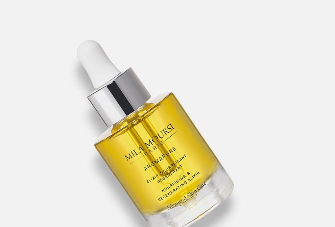 MILA MOURSI Restorative night elixir face with vegetable oils Aromapure - nourishing & regenerating elixir