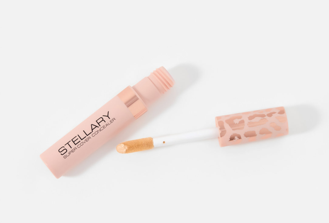 Stellary жидкий маскирующий консилер для глаз Super cover concealer 03, Бежевый 5 мл Stellary жидкий маскирующий консилер для глаз Super cover concealer