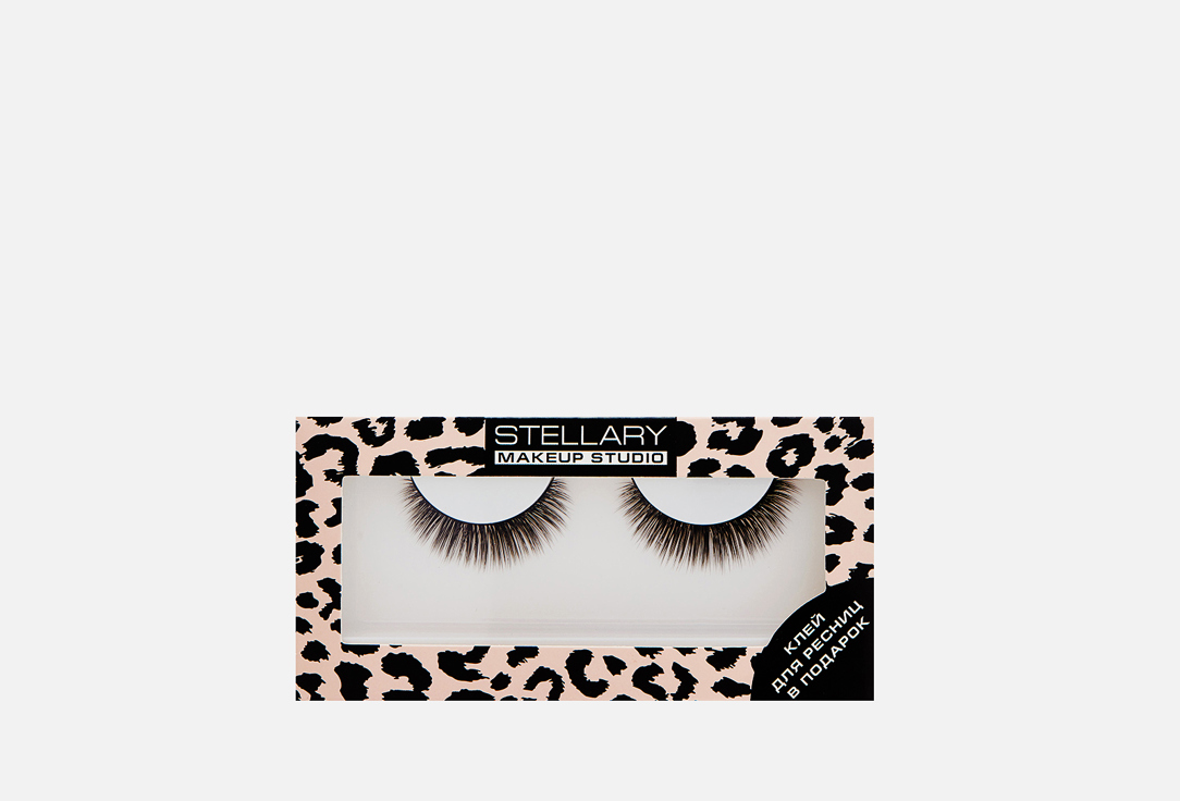 Stellary False eyelashes with glue Starlette
