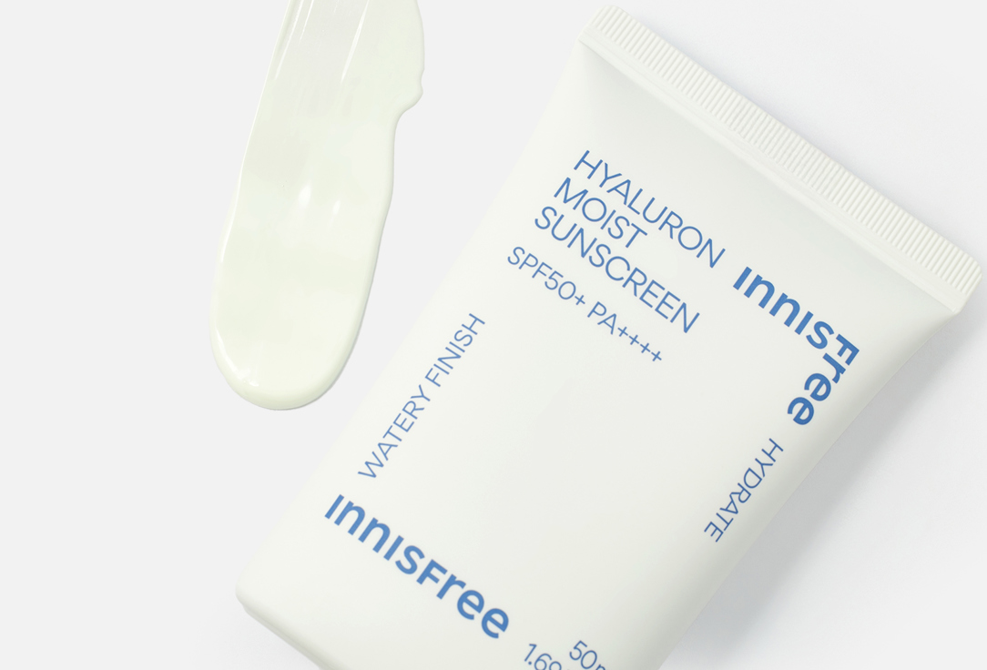 Innisfree Sun protection essence for face SPF50+ Hyaluron moist