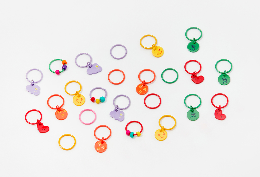 RAD Колечки для волос I can’t even, how cute are these hair rings