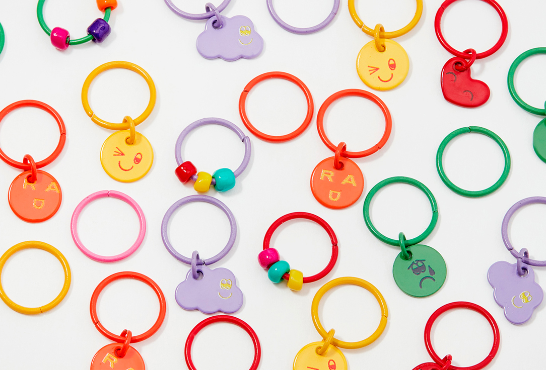 RAD Колечки для волос I can’t even, how cute are these hair rings