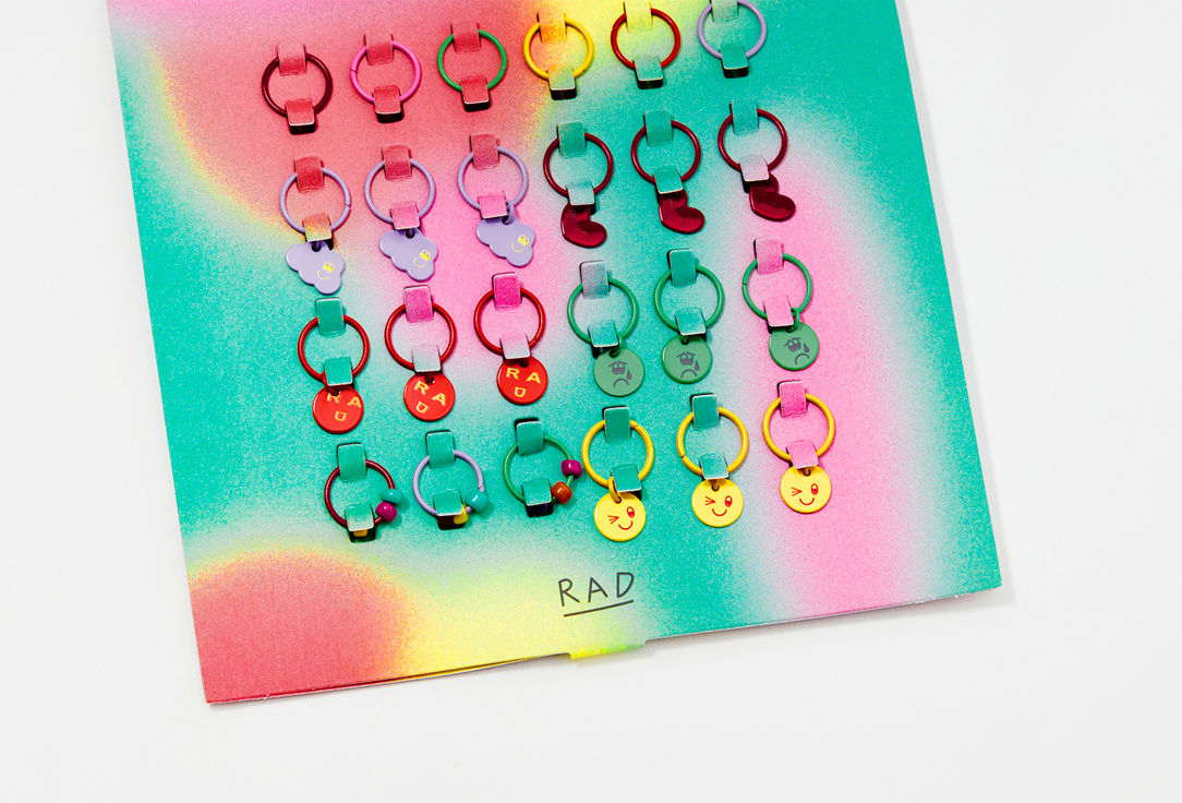 RAD Колечки для волос I can’t even, how cute are these hair rings