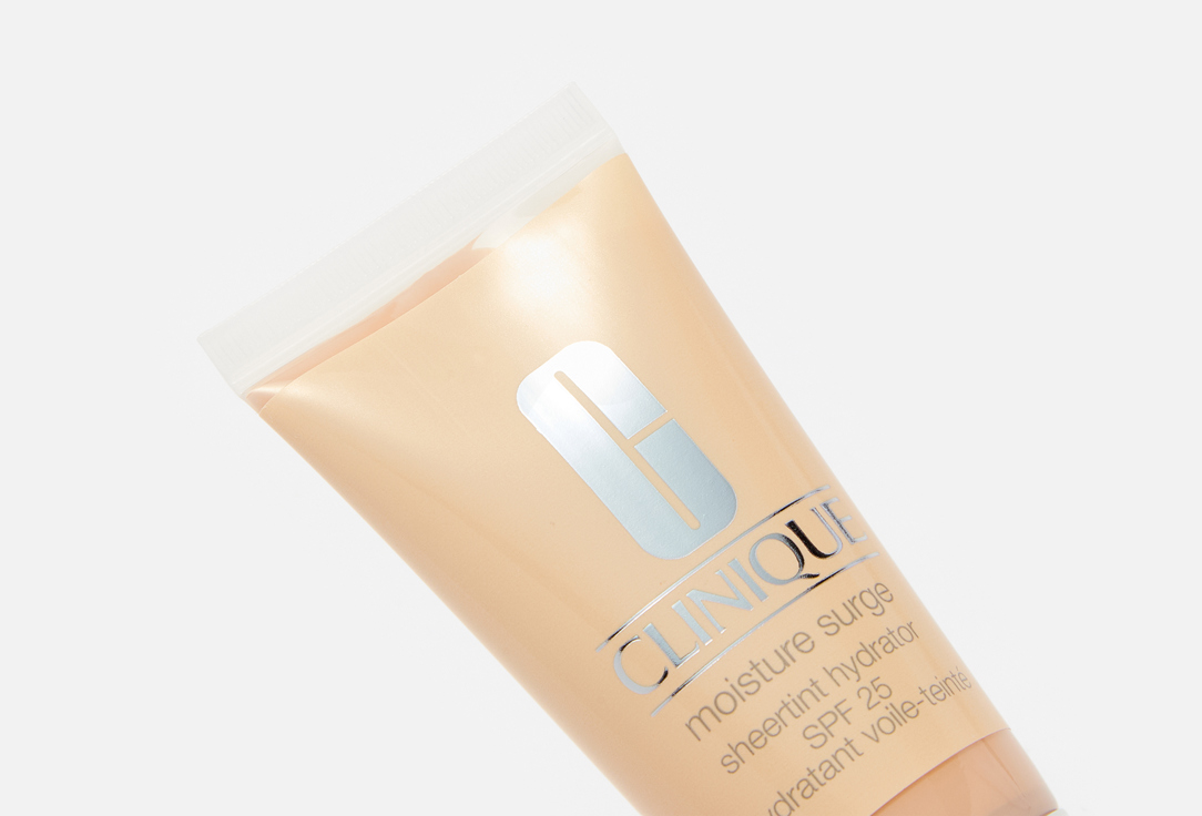 Clinique Стойкий увлажняющий тон для лица SPF25 Moisture Surge 01, Very light 40 мл Clinique Стойкий увлажняющий тон для лица SPF25 Moisture Surge
