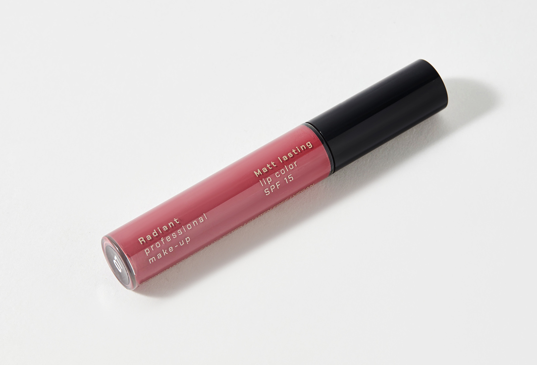 Radiant Professional Make-Up Liquid Lipstick Matt Lasting Lip Color 7, Gentle plum 9 ml Radiant Professional Make-Up Liquid Lipstick Matt Lasting Lip Color