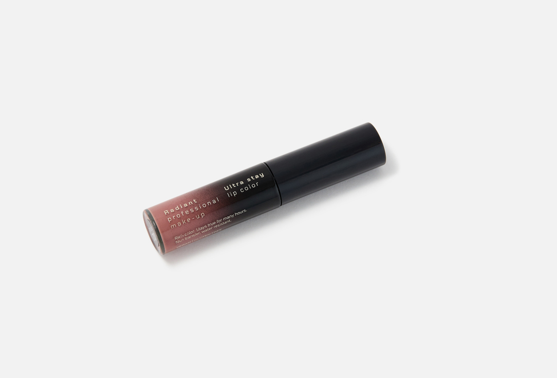 Radiant Professional Make-Up Liquid Long-Lasting Lipstick Ultra Stay Lip Color 2, Brownie 6 ml Radiant Professional Make-Up Liquid Long-Lasting Lipstick Ultra Stay Lip Color