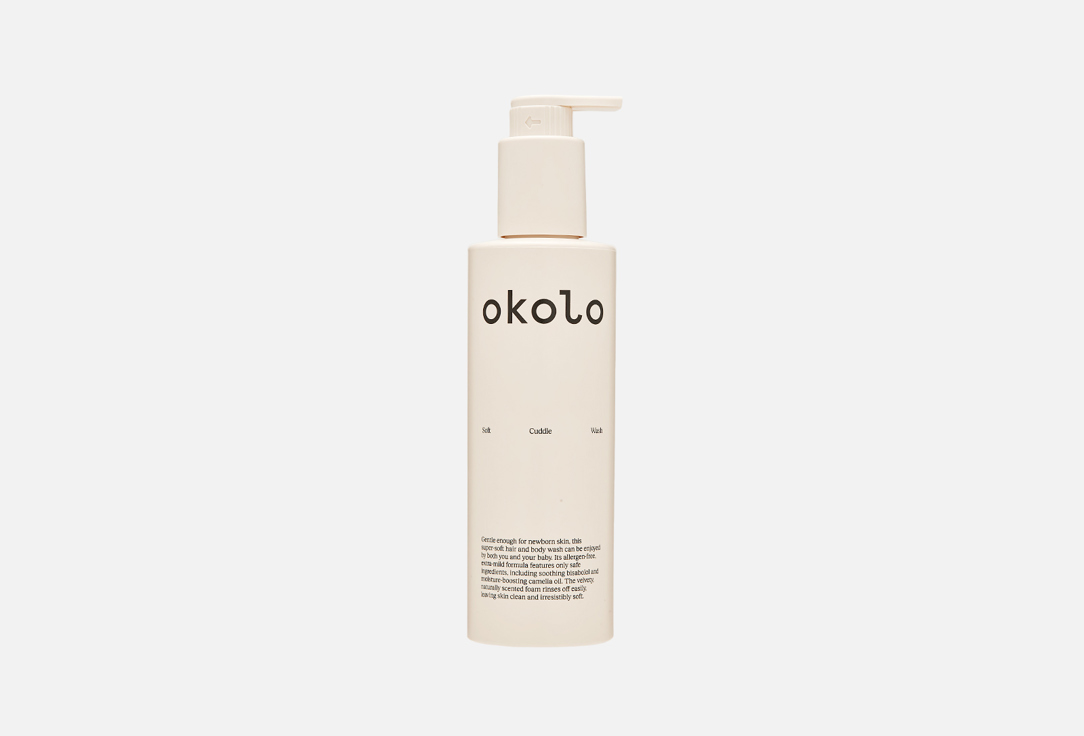 OKOLO Gentle Baby Shower Gel Soft Cuddle Wash 300 ml OKOLO Gentle Baby Shower Gel Soft Cuddle Wash