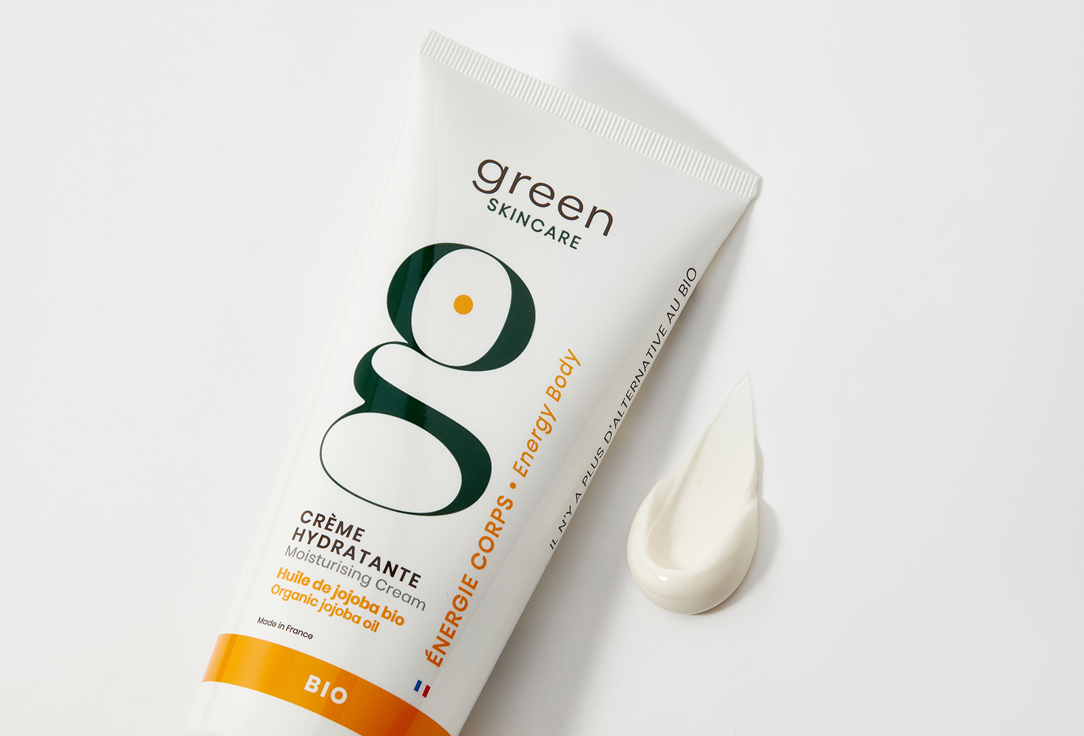 Green Skincare Moisturizing Body Cream Energy Body