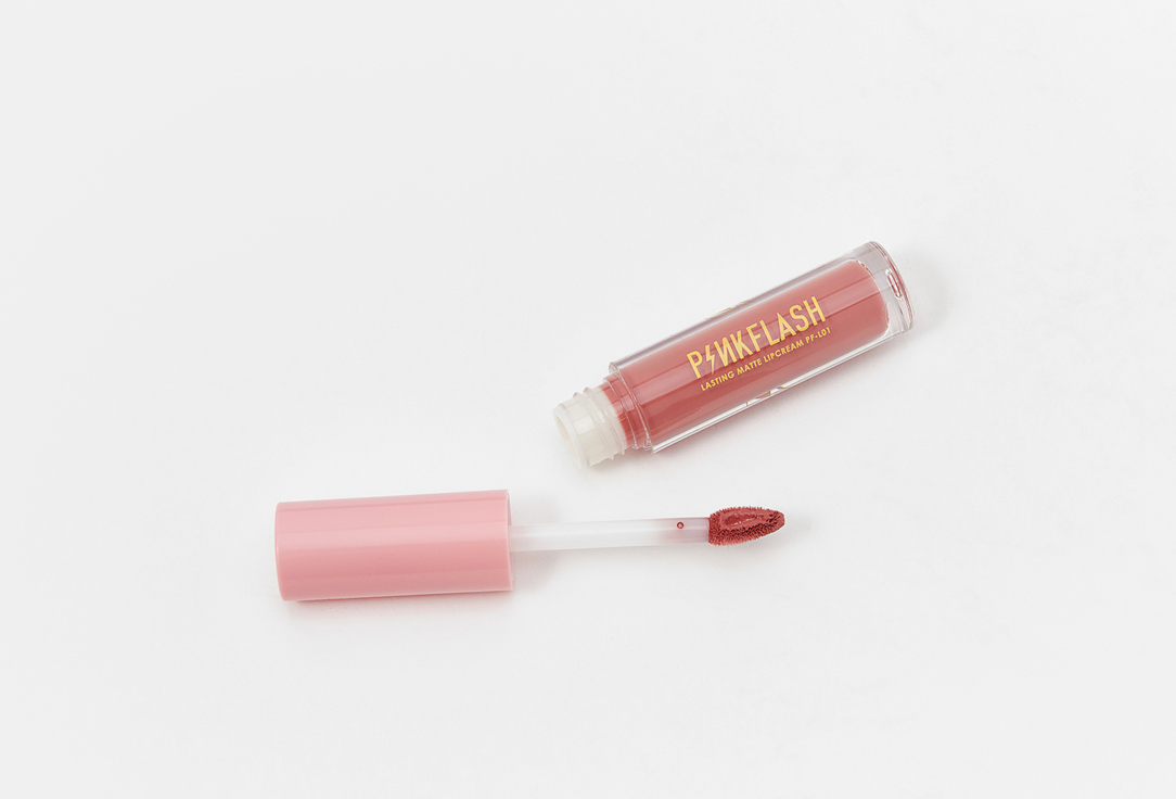 PINK FLASH Matte Liquid Lipstick Melting Matte Lip Cream