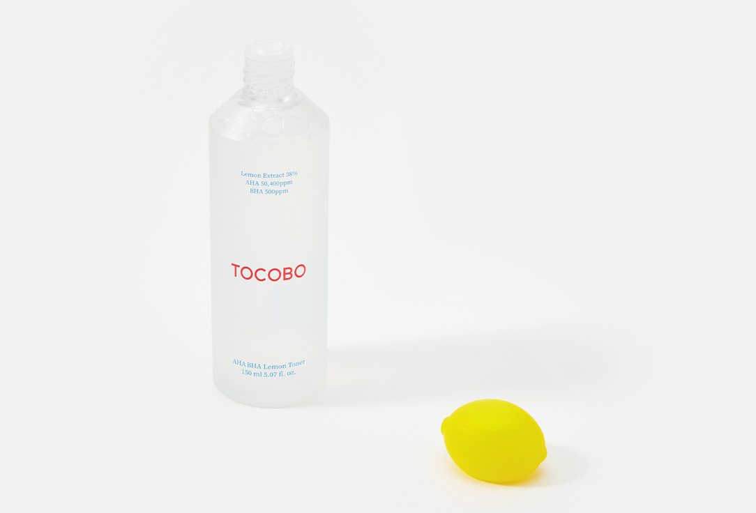TOCOBO Отшелушивающий тонер для лица AHA BHA Lemon Toner