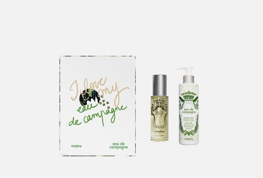 Sisley Eau de toilette & Shower Gel Set I love My Eau de Campagne
