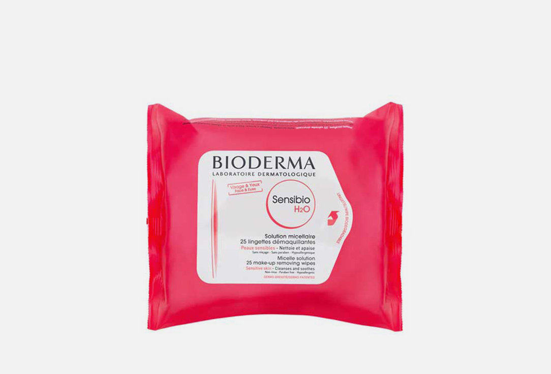 Bioderma Салфетки для снятия макияжа Sensibio