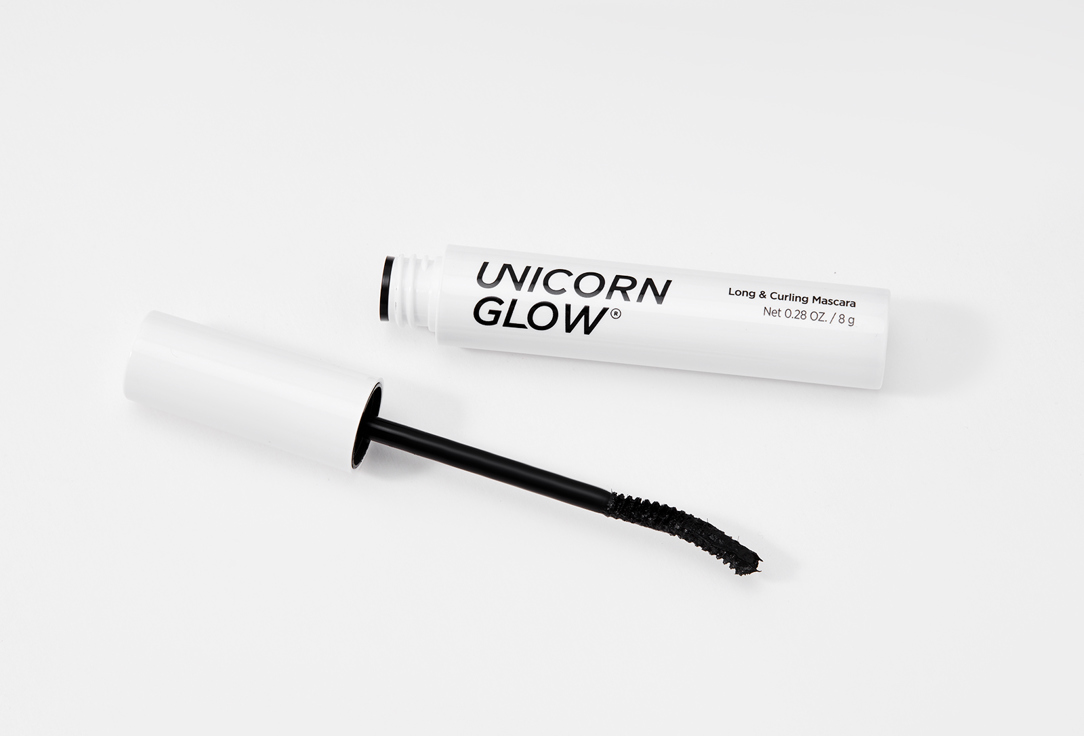 UNICORN GLOW. Waterproof Mascara Long &Curling Black 8 ml UNICORN GLOW. Waterproof Mascara Long &Curling