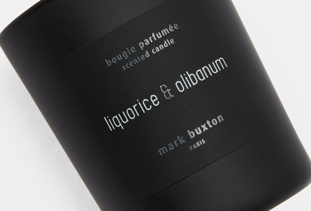 Mark Buxton Scented candle Liquorice & Olibanum