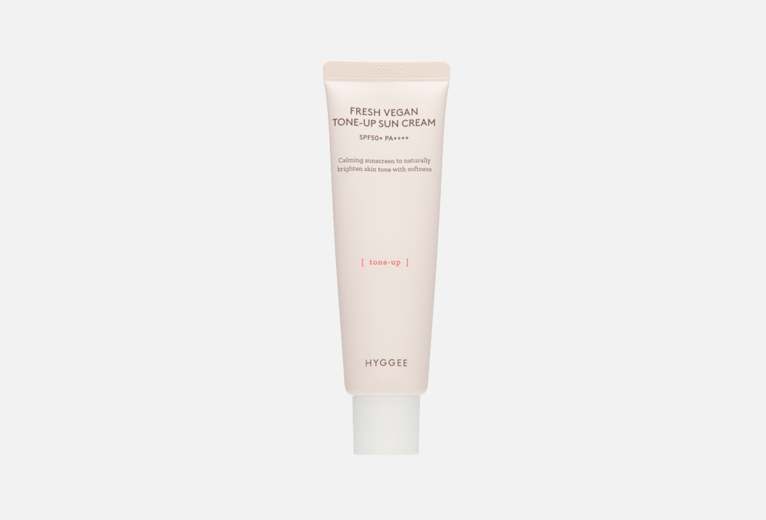 HYGGEE Suncream SPF50+ PA++++ Fresh vegan tone-up