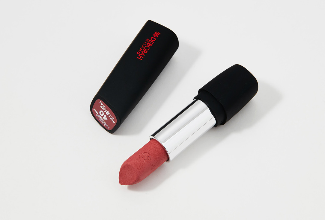 DEBORAH MILANO Matte lipstick Red mat 40, Dusty rose 4.4 g DEBORAH MILANO Matte lipstick Red mat