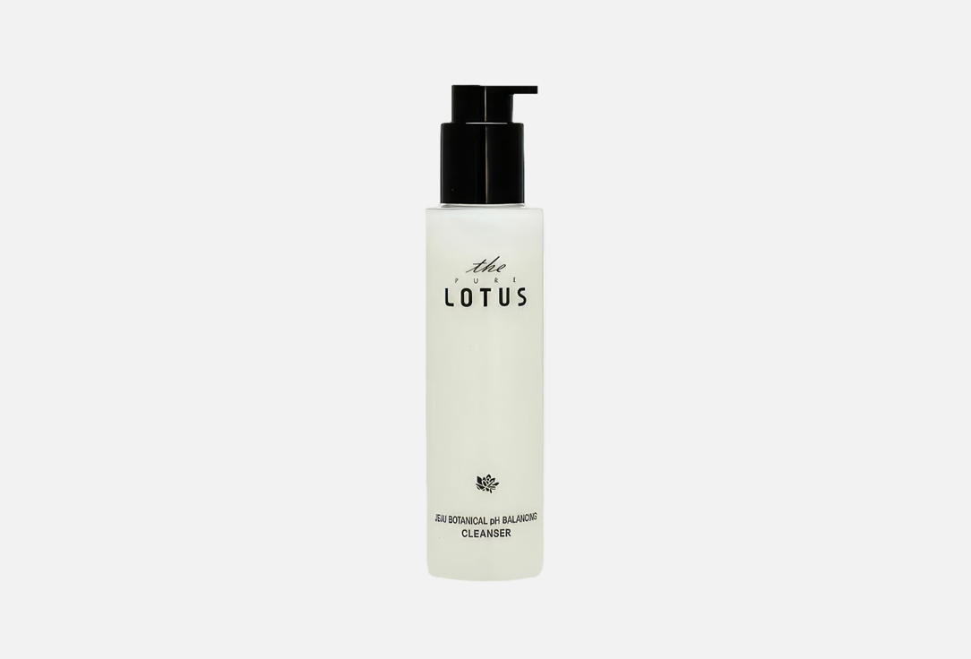 THE PURE LOTUS Face cleansing gel foam Jeju botanical ph balancing