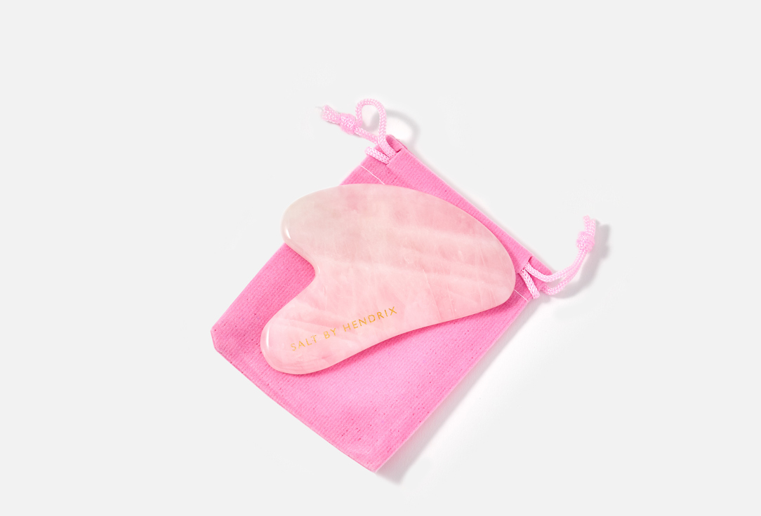Salt By Hendrix Face Sculpting Tool Rose Quartz 1 pcs Salt By Hendrix Face Sculpting Tool Rose Quartz
