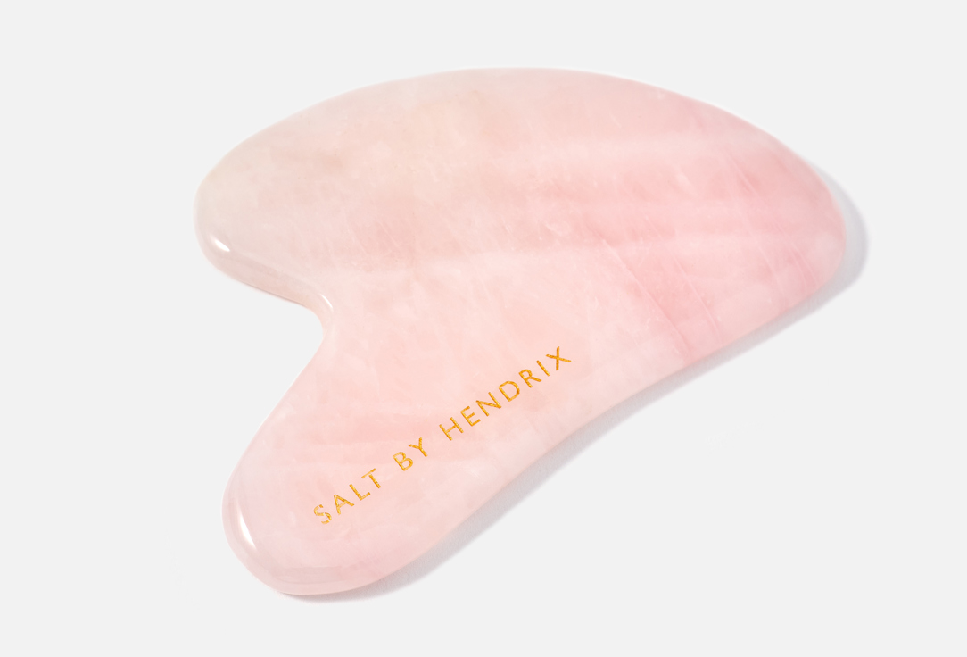 Salt By Hendrix Face Sculpting Tool Rose Quartz 1 pcs Salt By Hendrix Face Sculpting Tool Rose Quartz