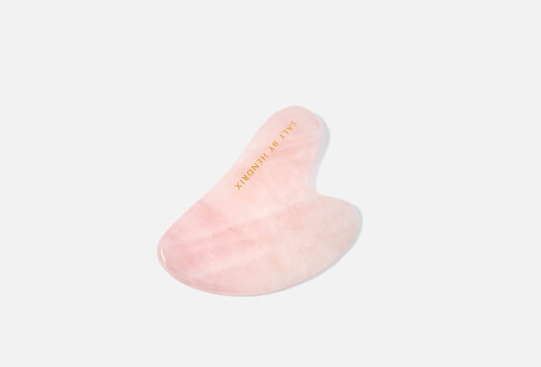 Salt By Hendrix Face Sculpting Tool Rose Quartz 1 pcs Salt By Hendrix Face Sculpting Tool Rose Quartz
