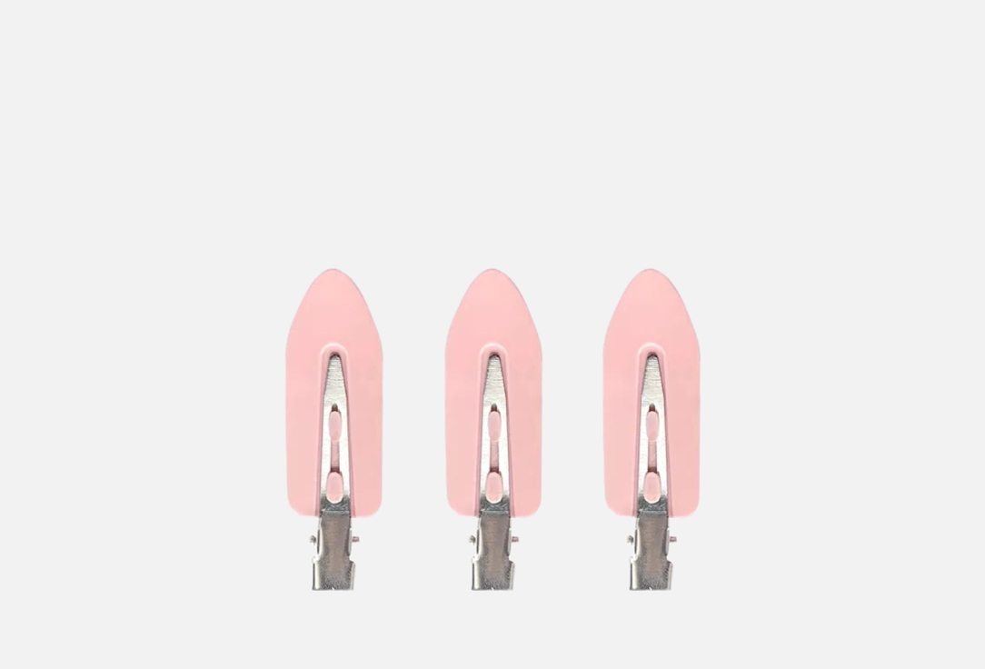 Salt By Hendrix Creaseless Hair Clip Pink 3 pcs Salt By Hendrix Creaseless Hair Clip Pink