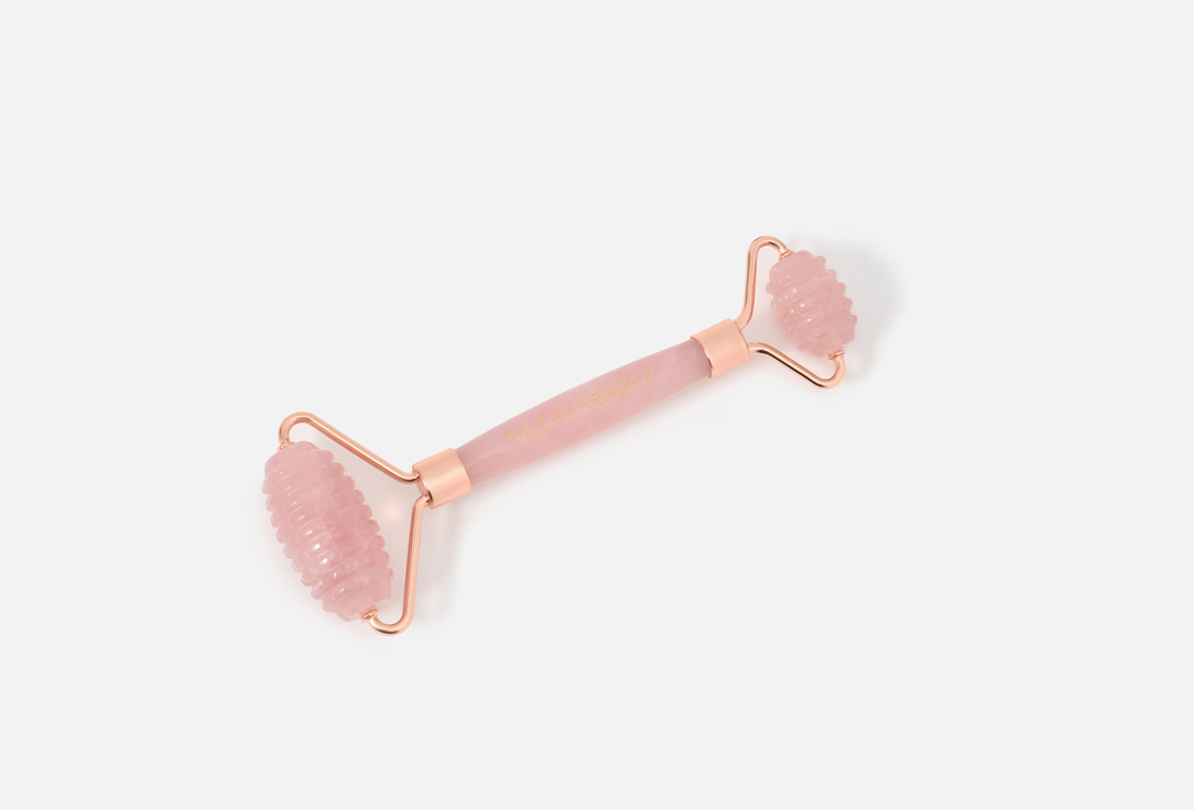Salt By Hendrix Face Roller Textured Rose Quartz 1 pcs Salt By Hendrix Face Roller Textured Rose Quartz