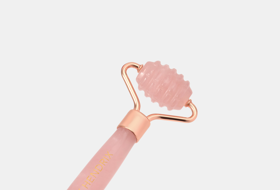 Salt By Hendrix Face Roller Textured Rose Quartz 1 pcs Salt By Hendrix Face Roller Textured Rose Quartz