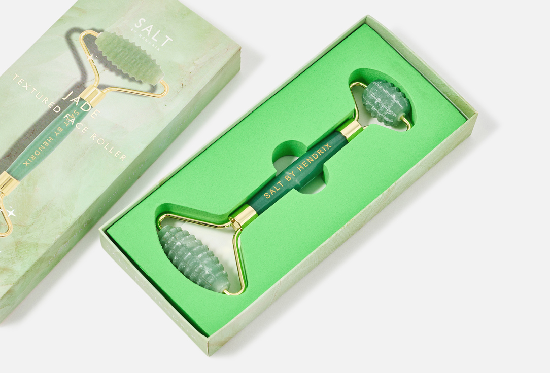 Salt By Hendrix Face Roller Textured Jade 1 pcs Salt By Hendrix Face Roller Textured Jade