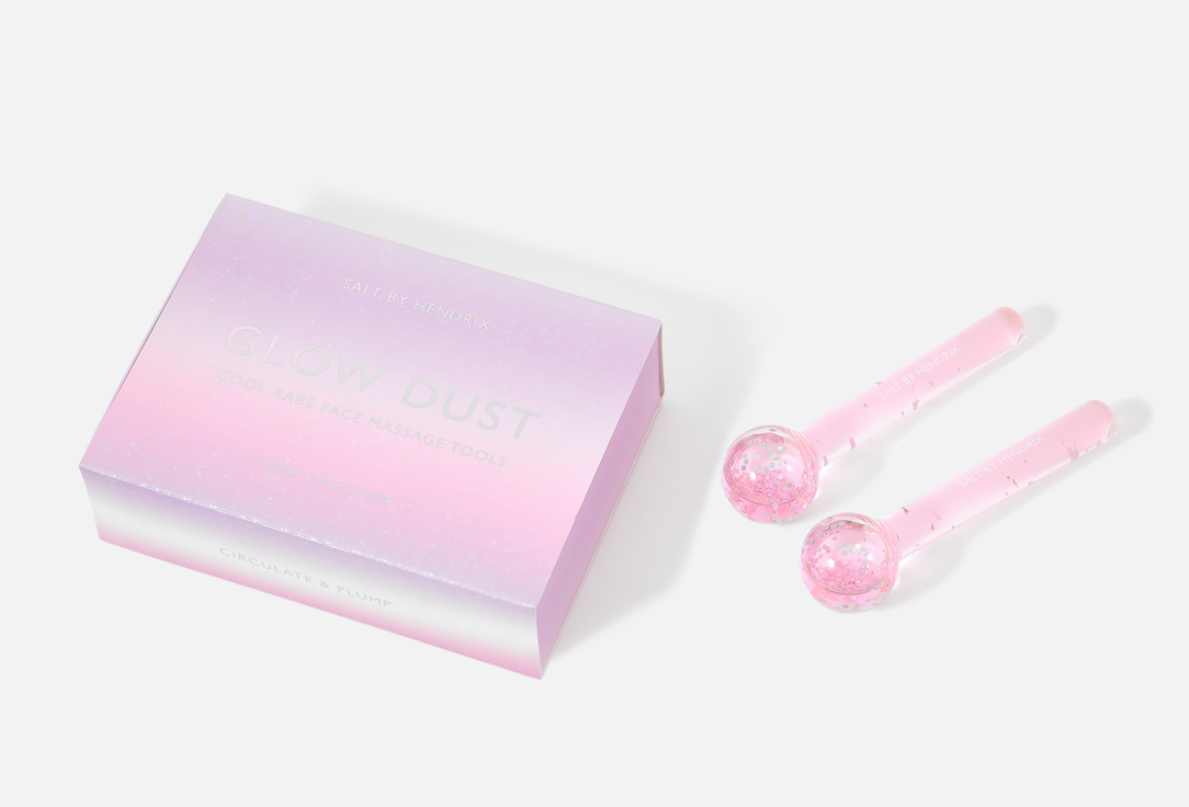 Salt By Hendrix Face Massage Tools Glow Dust Pink Amethyst 1 pcs Salt By Hendrix Face Massage Tools Glow Dust Pink Amethyst