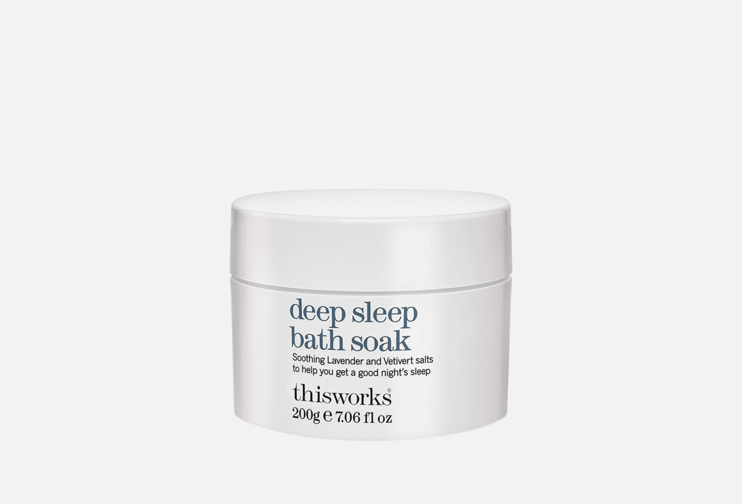 This Works Relaxing Bath Salts Deep Sleep Bath Soak 200 ml This Works Relaxing Bath Salts Deep Sleep Bath Soak