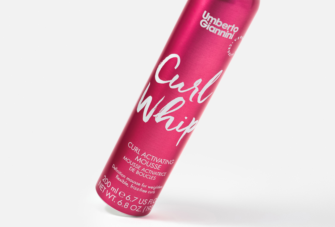 Umberto Giannini Medium Hold Styling Mousse Curl Whip