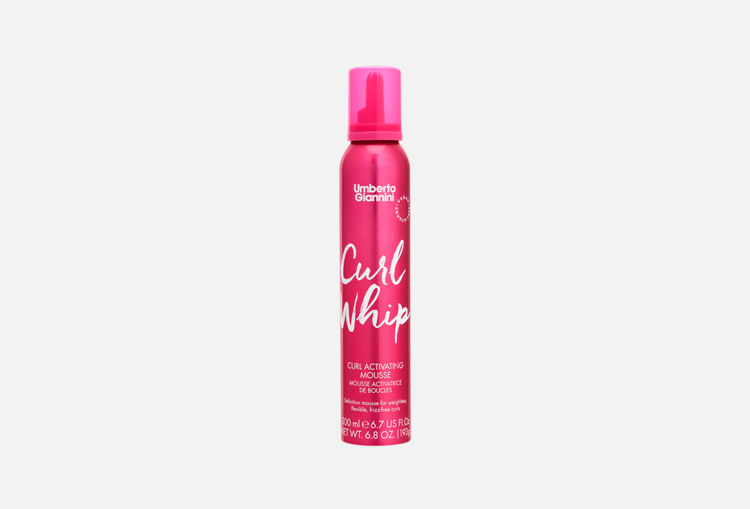 Umberto Giannini Medium Hold Styling Mousse Curl Whip