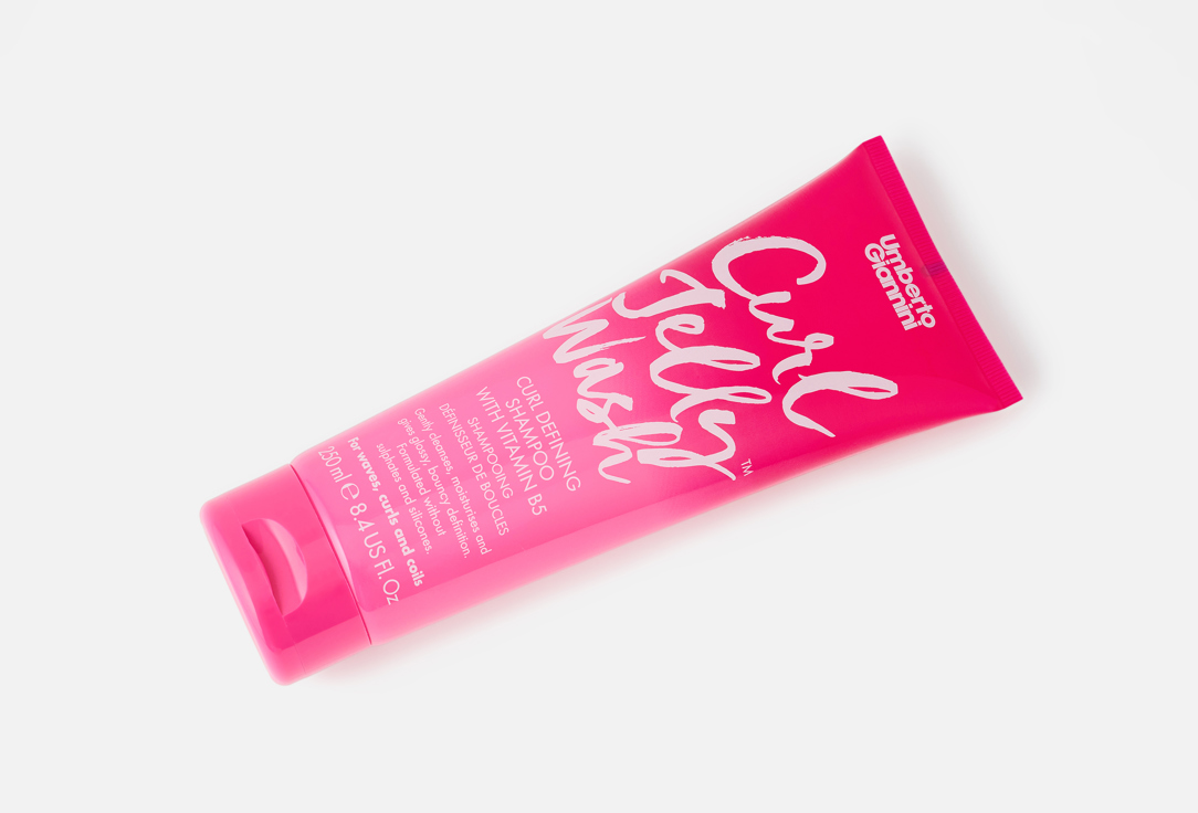 Umberto Giannini Moisturizing Vitamin Shampoo Curl Jelly Wash 250 ml Umberto Giannini Moisturizing Vitamin Shampoo Curl Jelly Wash