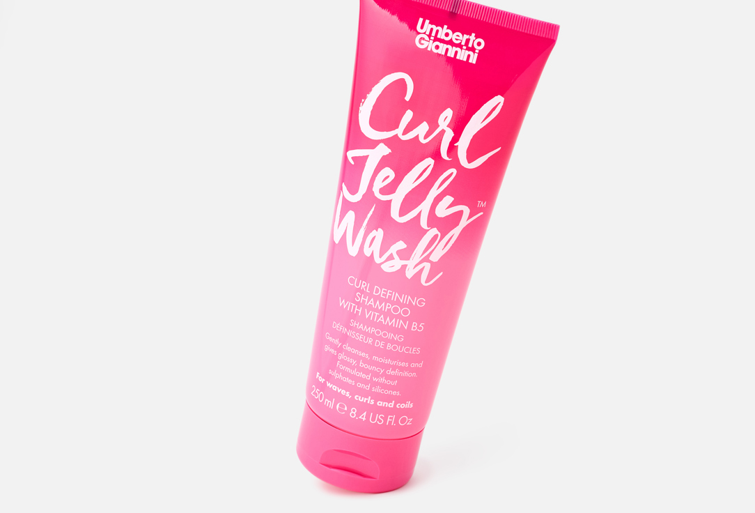 Umberto Giannini Moisturizing Vitamin Shampoo Curl Jelly Wash 250 ml Umberto Giannini Moisturizing Vitamin Shampoo Curl Jelly Wash