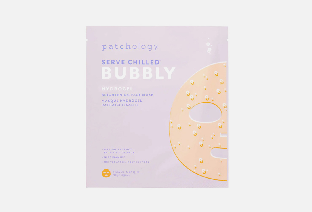 Patchology Hydrogel mask Bubbly 1 pcs Patchology Hydrogel mask Bubbly
