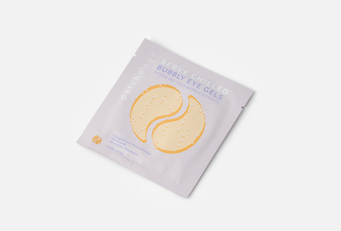Patchology Eye gel patches Serve chilled bubbly 1 pairs Patchology Eye gel patches Serve chilled bubbly