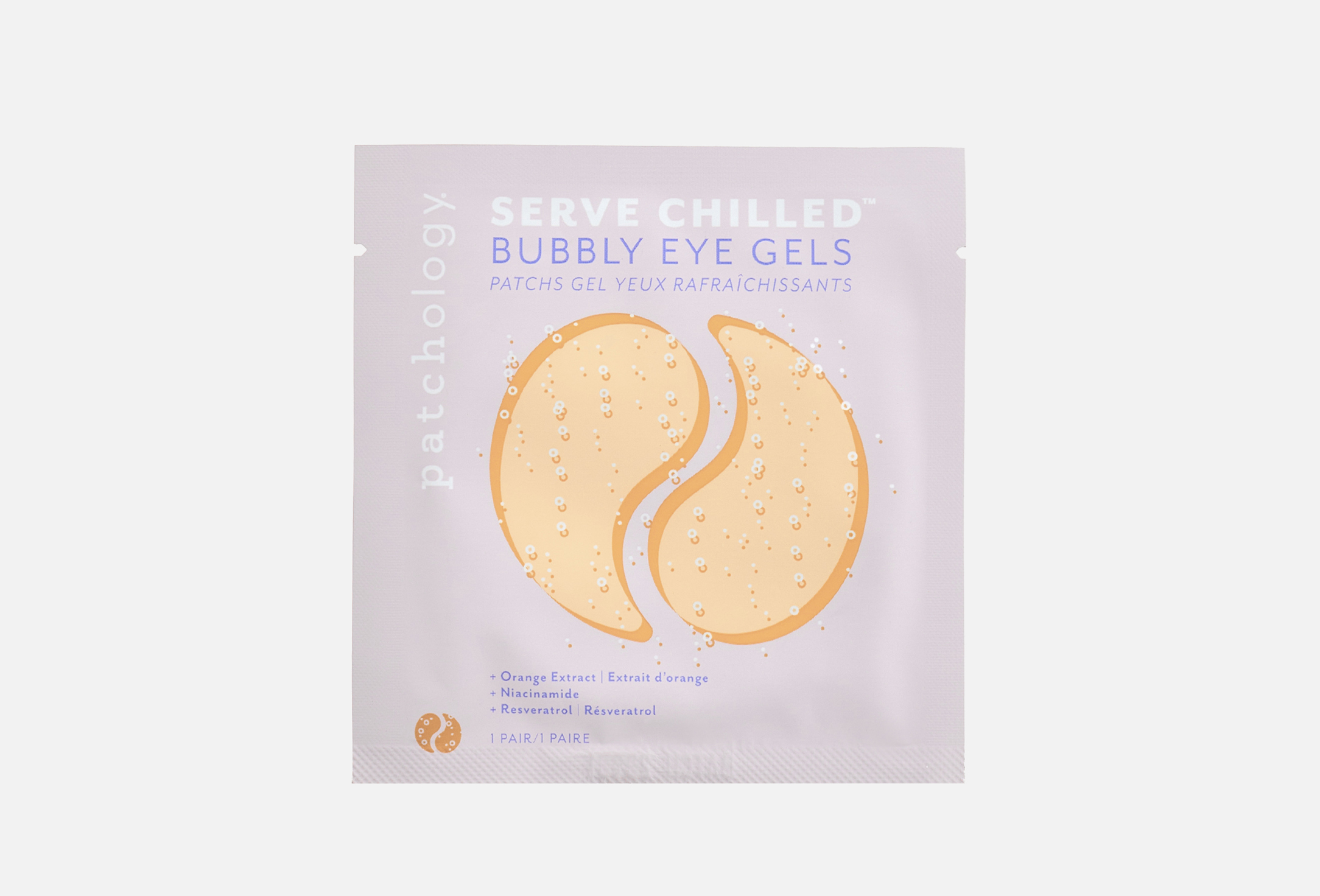 Serve chilled bubbly  1 