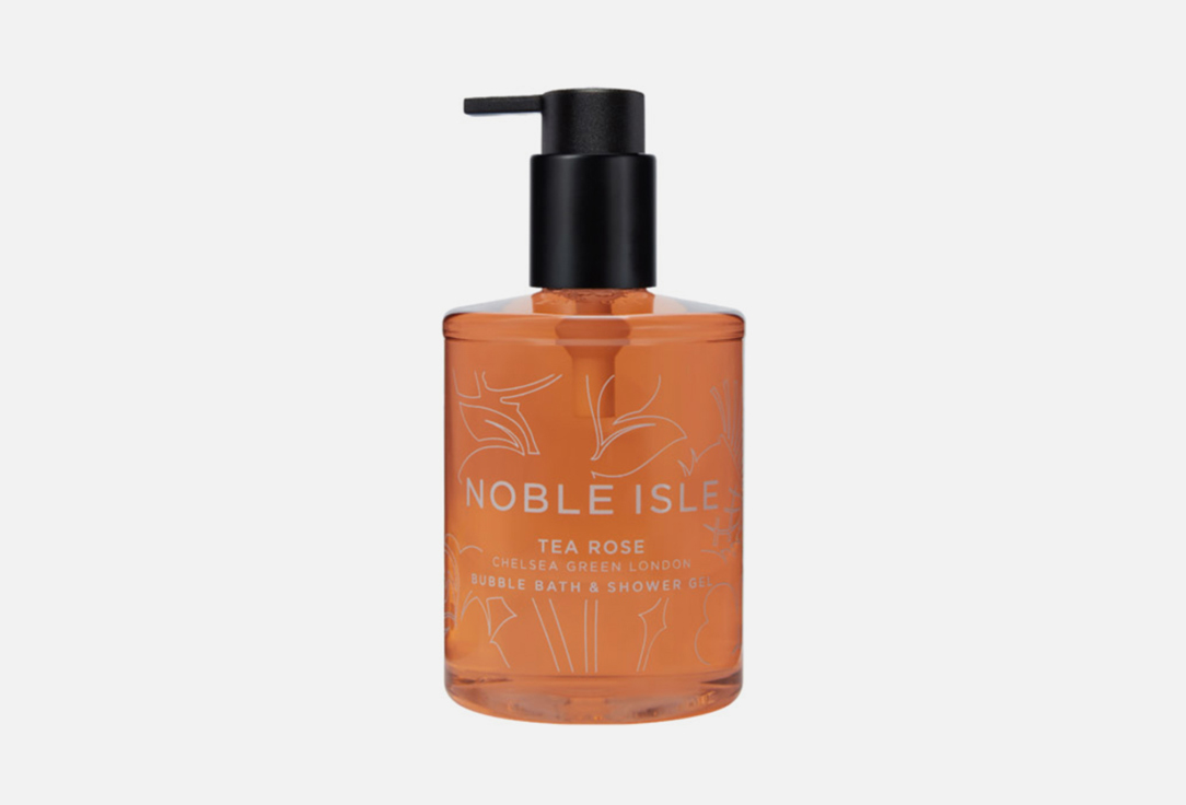 Noble Isle Bubble bath & shower gel Tea rose 250 ml Noble Isle Bubble bath & shower gel Tea rose