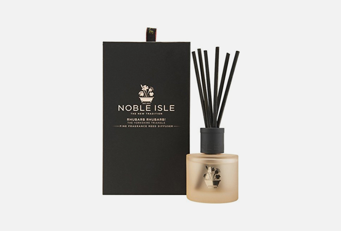Noble Isle Fine fragance reed diffuser Rhubarb rhubarb! 180 ml Noble Isle Fine fragance reed diffuser Rhubarb rhubarb!