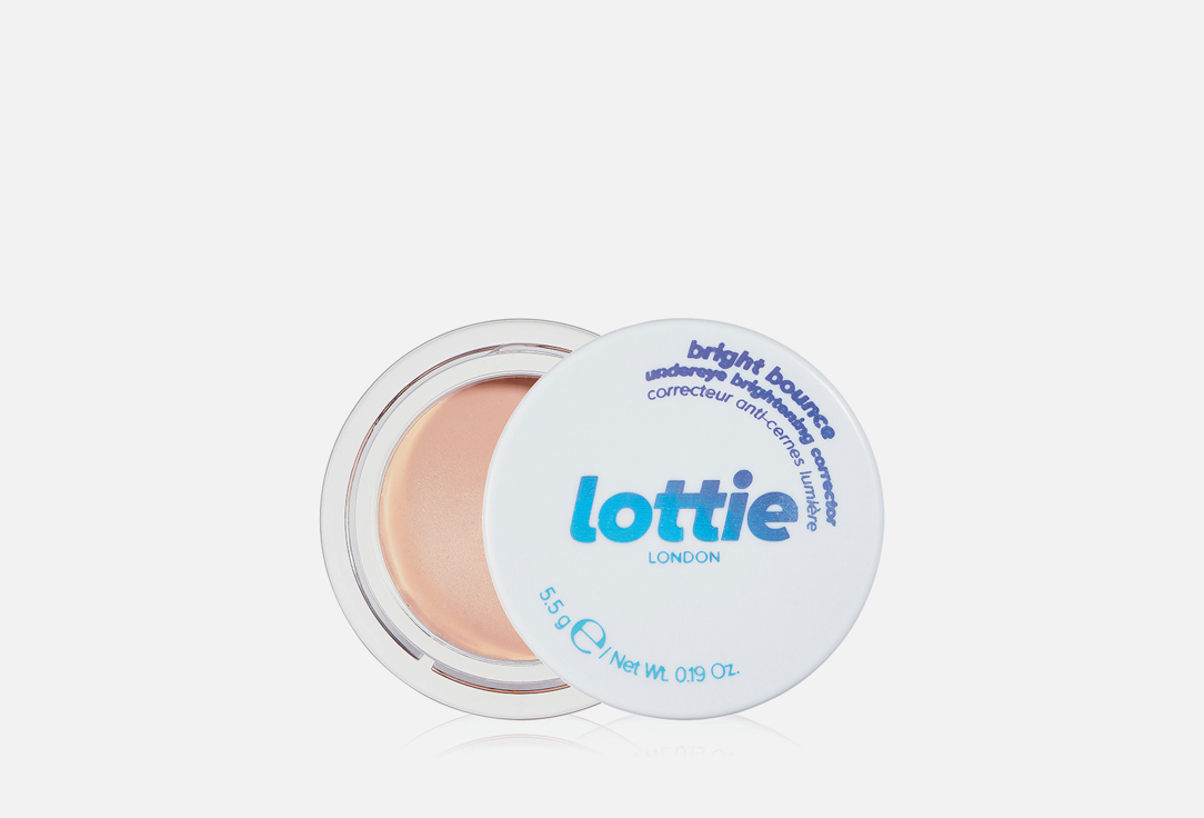 Lottie London moisturizing & brightening Creamy eye corrector Bright bounce Light 5.5 g Lottie London moisturizing & brightening Creamy eye corrector Bright bounce