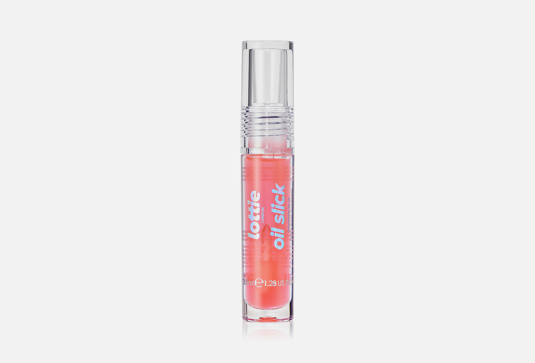 Lottie London Nourishing Lip Oil Oil slick Peachy сheeks 3.8 ml Lottie London Nourishing Lip Oil Oil slick
