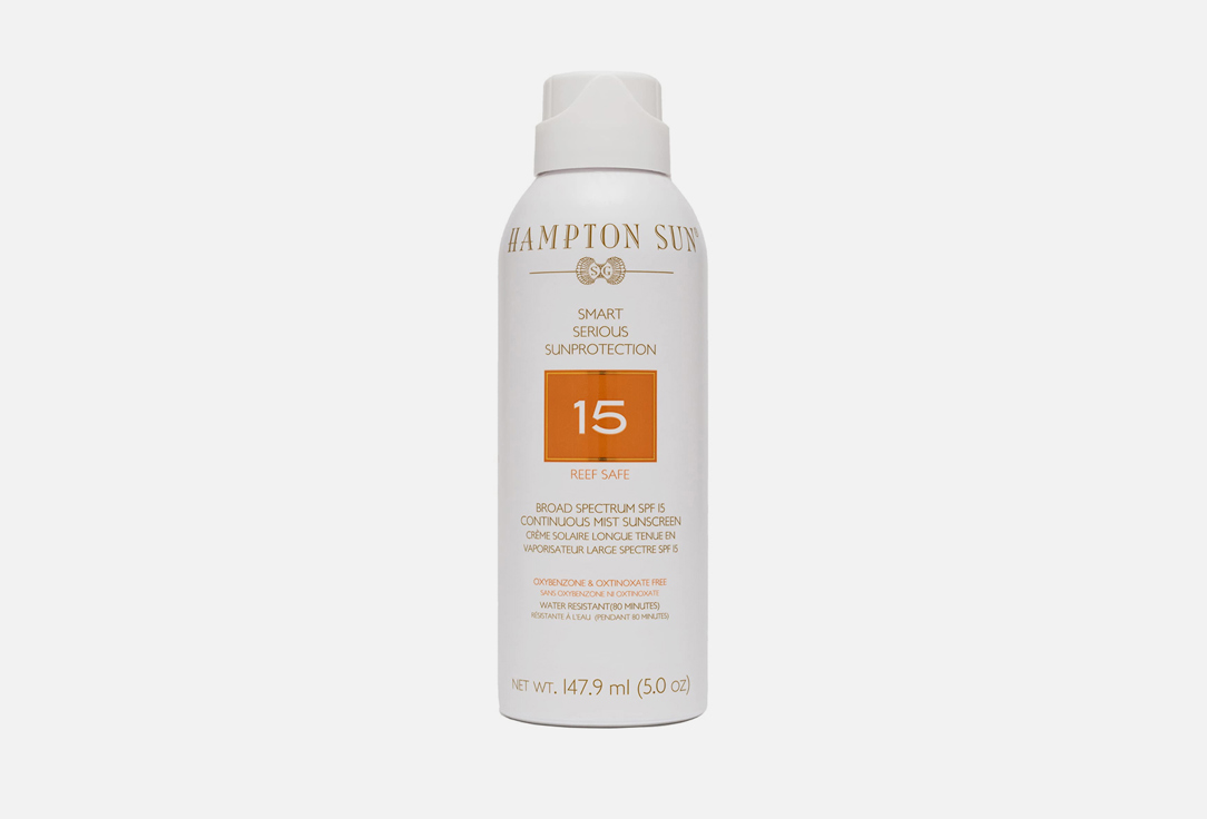 Hampton Sun Sunscreen Mist SPF 15 Privet Bloom Scent 147.9 ml Hampton Sun Sunscreen Mist SPF 15 Privet Bloom Scent